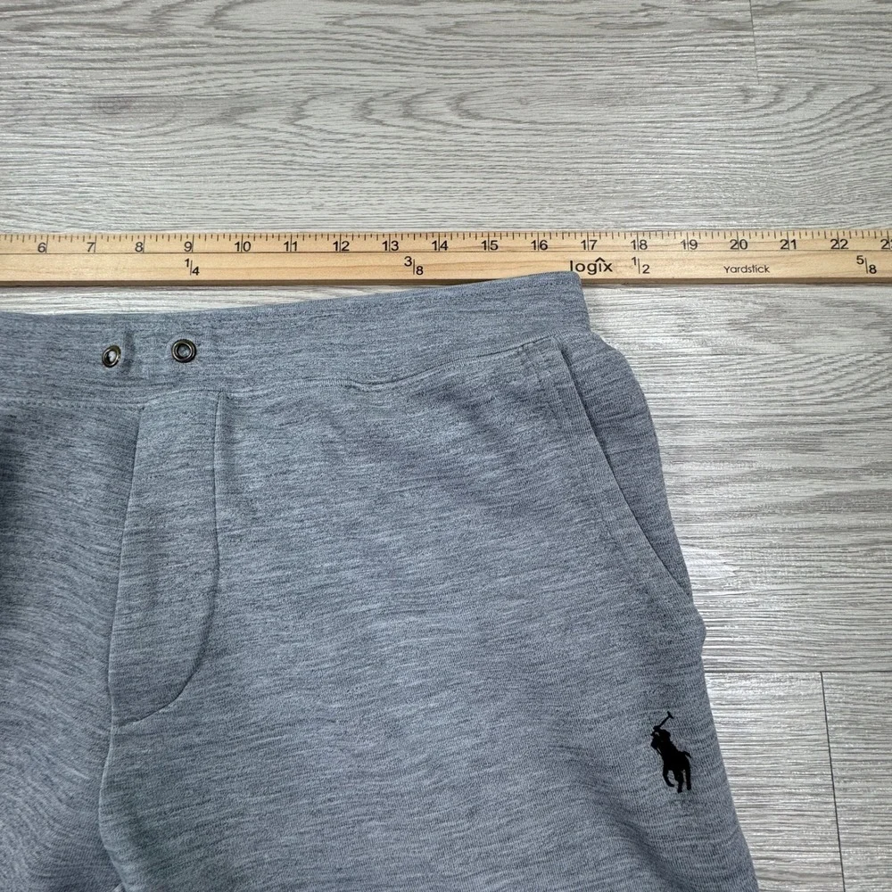 Polo Ralph Lauren Men's‎ Joggers Sweatpants Heather Gray Medium Pony Logo